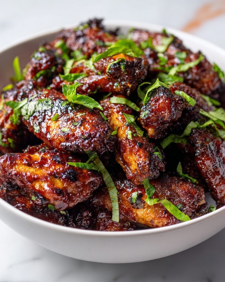 Crispy Baked Chicken Wings with Hot Sauce Recipe