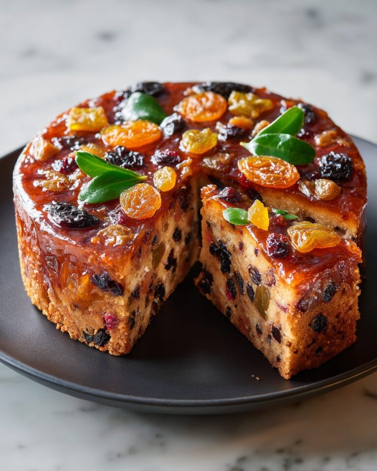 Old-Fashioned German Fruit Cake Recipe