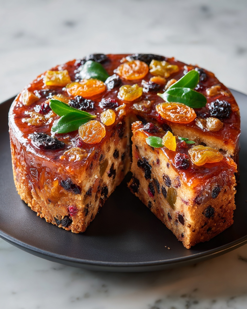 Old-Fashioned German Fruit Cake Recipe - Recipe Image