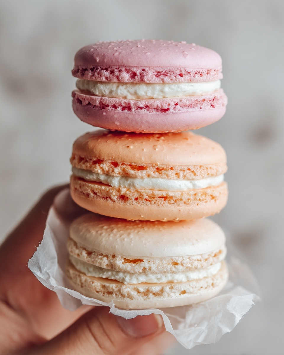 Foolproof French Macarons with Raspberry Buttercream Recipe - Recipe Image