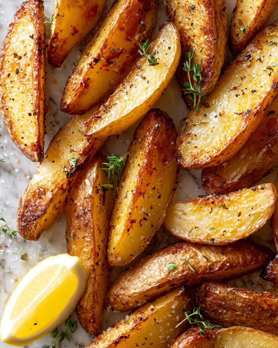 Greek Lemon Potatoes Recipe - Recipe Image