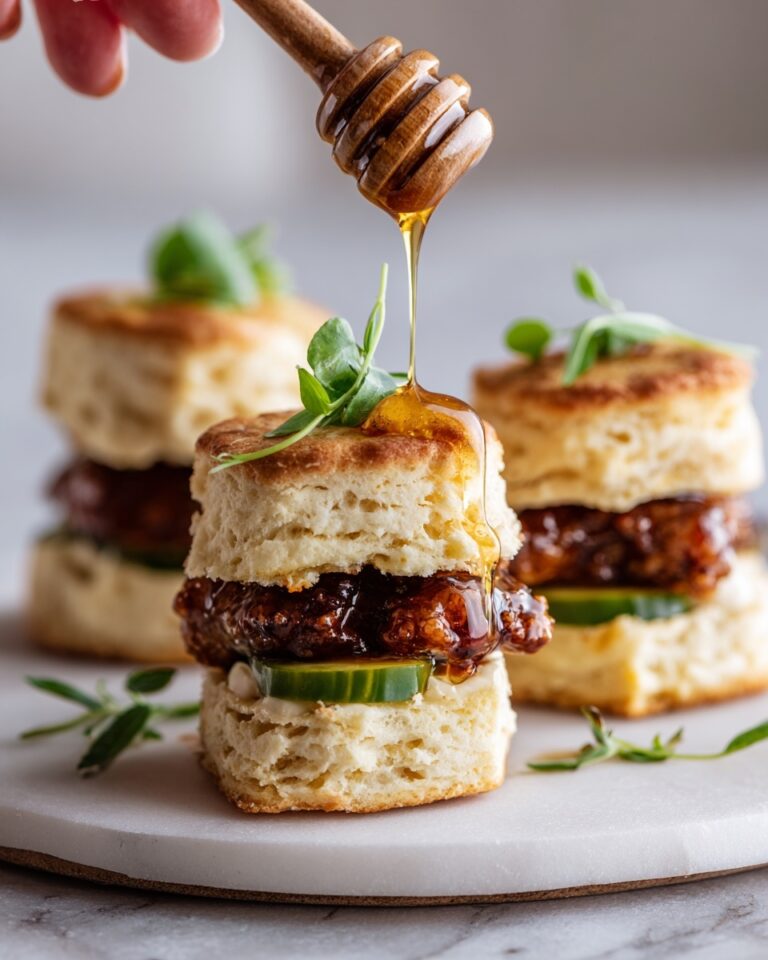 Hot Honey Chicken Biscuits Recipe