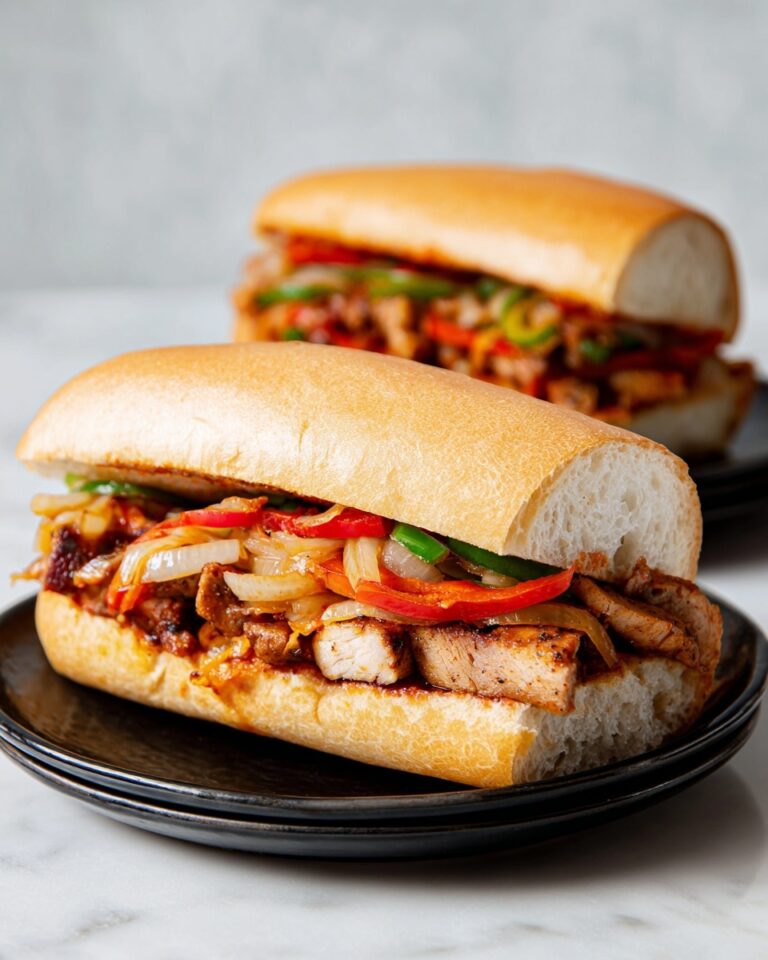 Chicken Philly Sandwiches Recipe