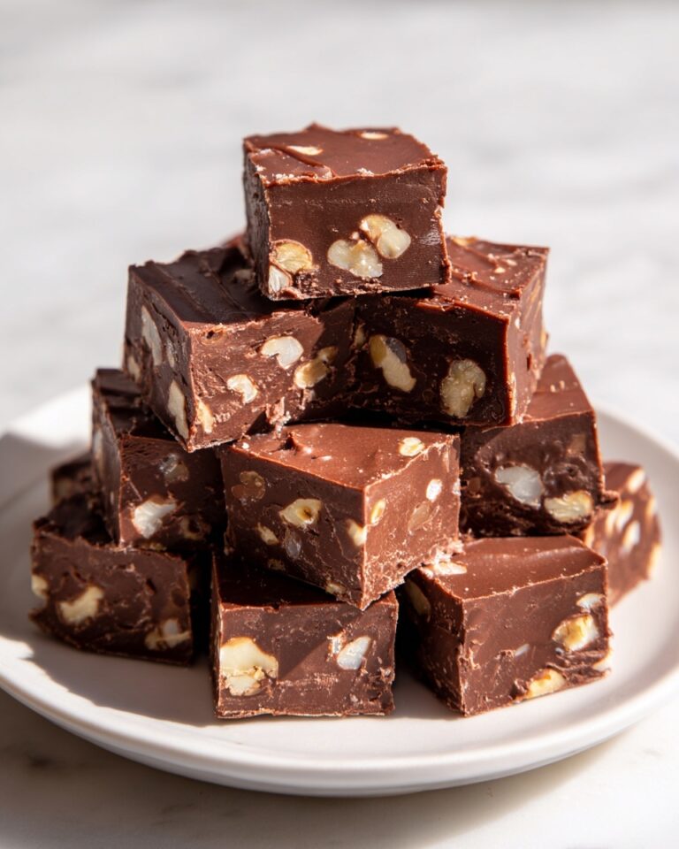 Old-Fashioned Black Walnut Fudge Recipe