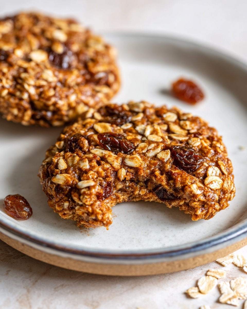 Soft & Chewy Oatmeal Raisin Cookies Recipe - Recipe Image