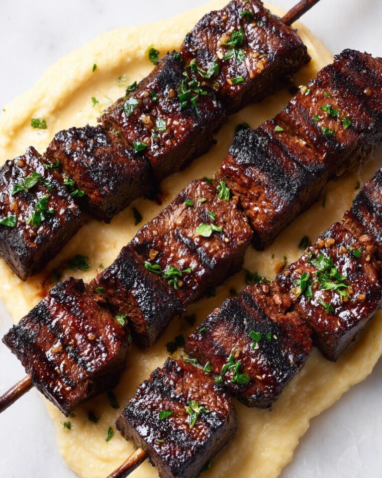 Greek Beef Souvlaki Recipe