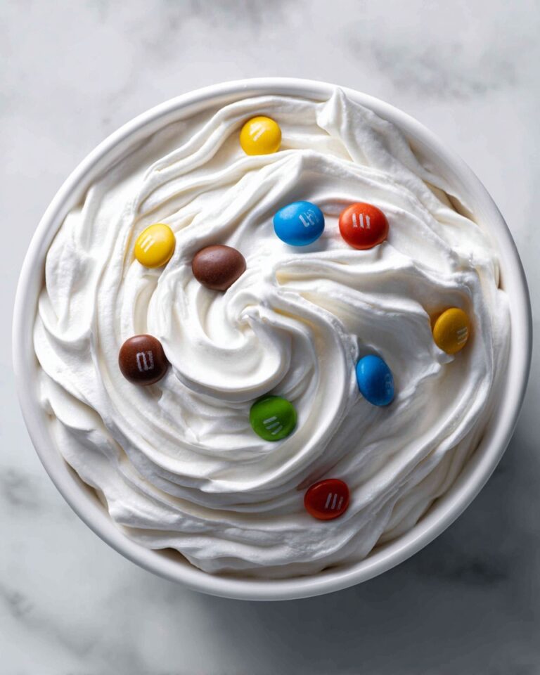 M&Ms Cool Whip and Pudding Frosting Recipe