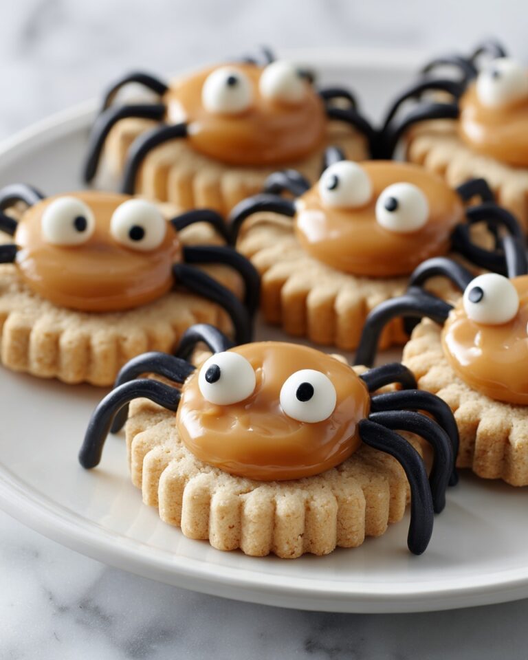 Peanut Butter Spider Cookies Recipe