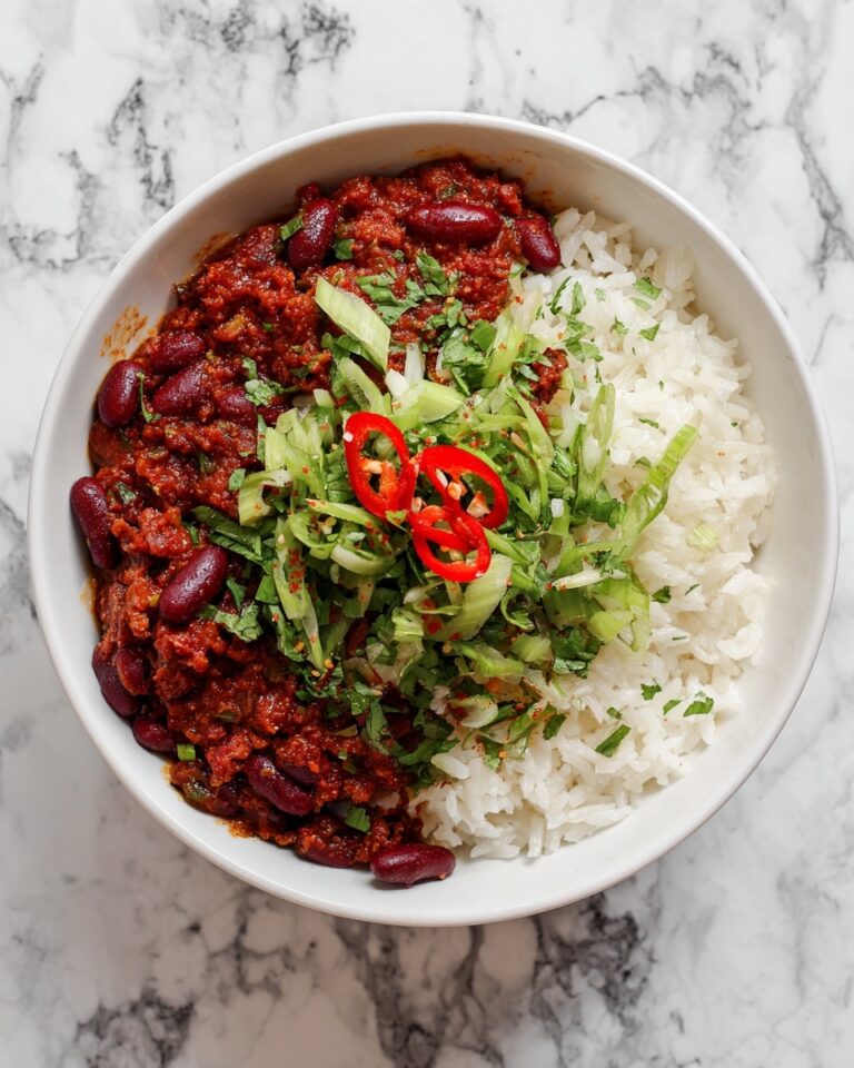 Easy Chili Beans and Rice Recipe