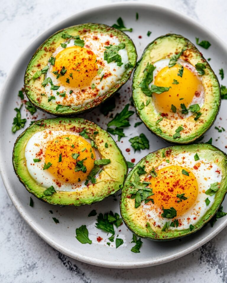 Air Fryer Avocado Eggs Recipe