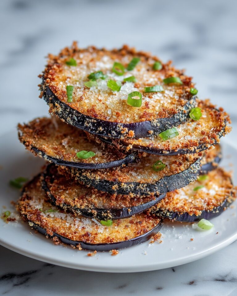 Crispy Parmesan Air Fryer Eggplant Recipe