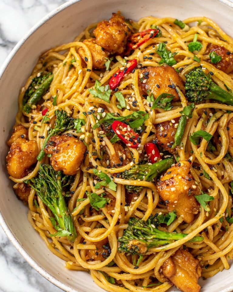 Chicken Stir-Fry with Rice Noodles Recipe