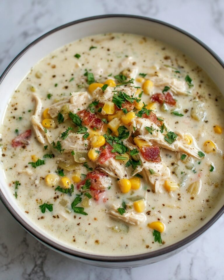 Mexican Street Corn White Chicken Chili Recipe