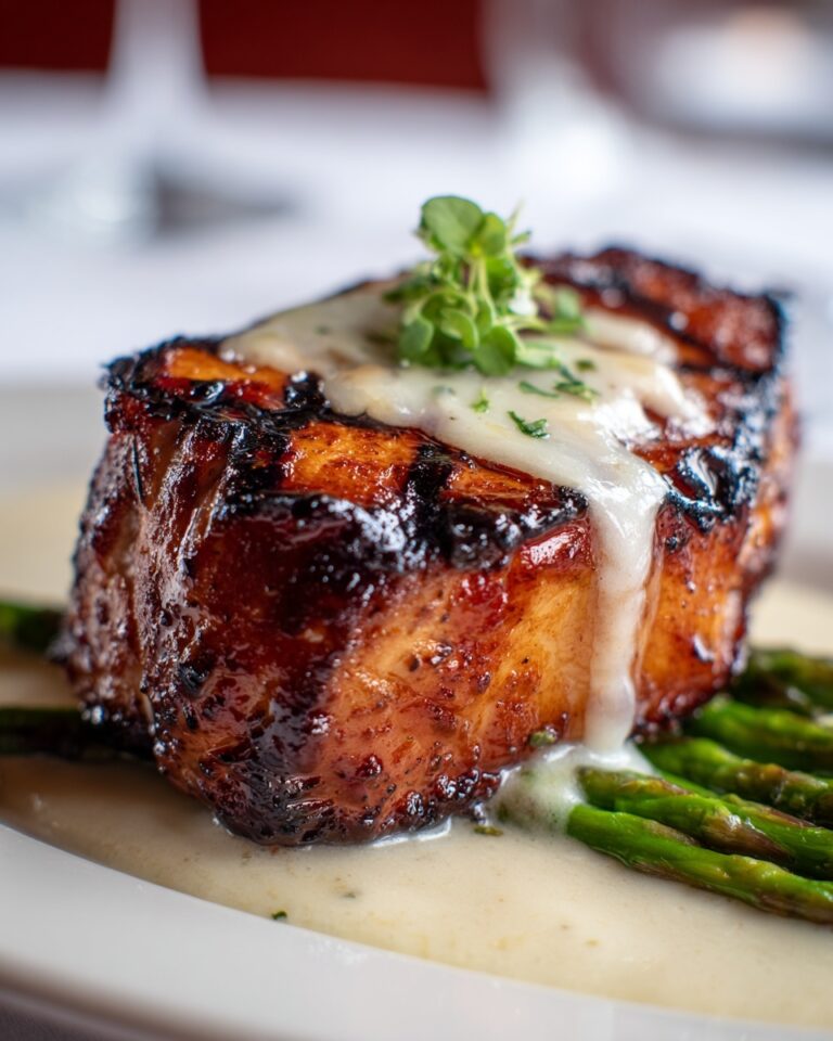 Honey Mustard Chicken with Roasted Asparagus and Cheese Recipe