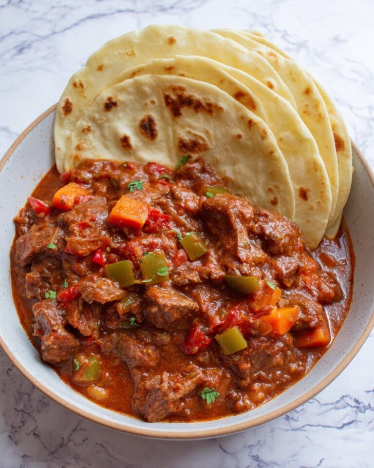 Carne Guisada with Homemade Flour Tortillas Recipe