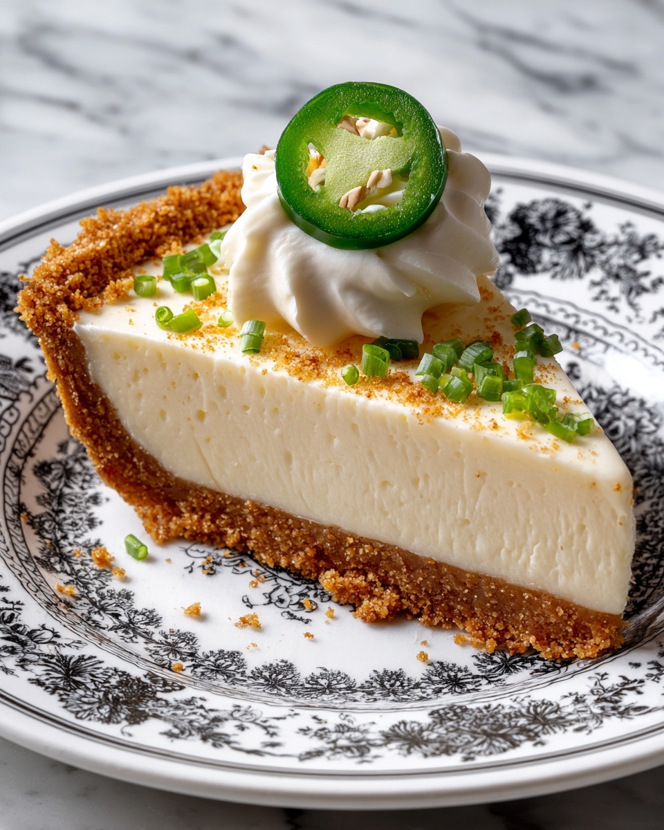Jalapeño Lime Cheesecake: A Spicy Twist on a Classic Dessert Recipe - Recipe Image