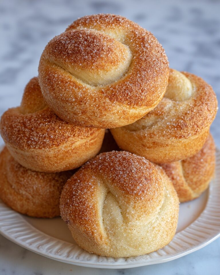 Sourdough Discard Cinnamon Sugar Knots Recipe