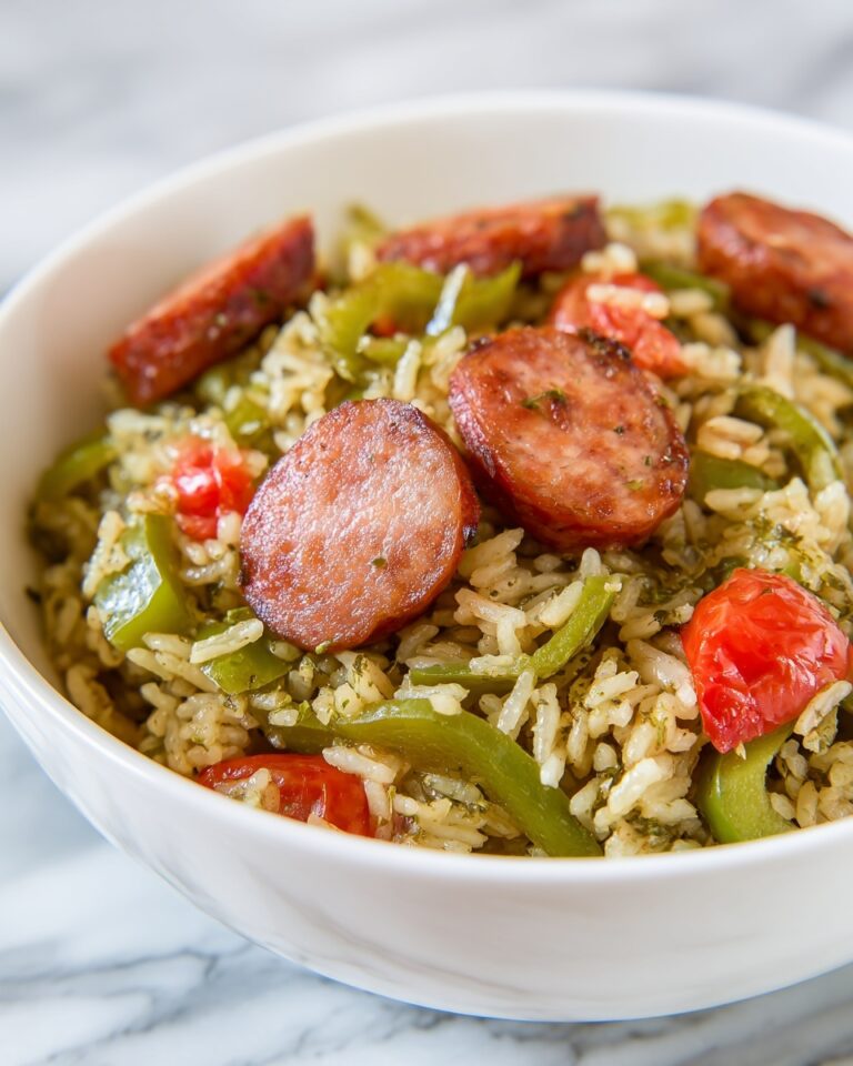 Cajun Sausage and Rice Skillet Recipe
