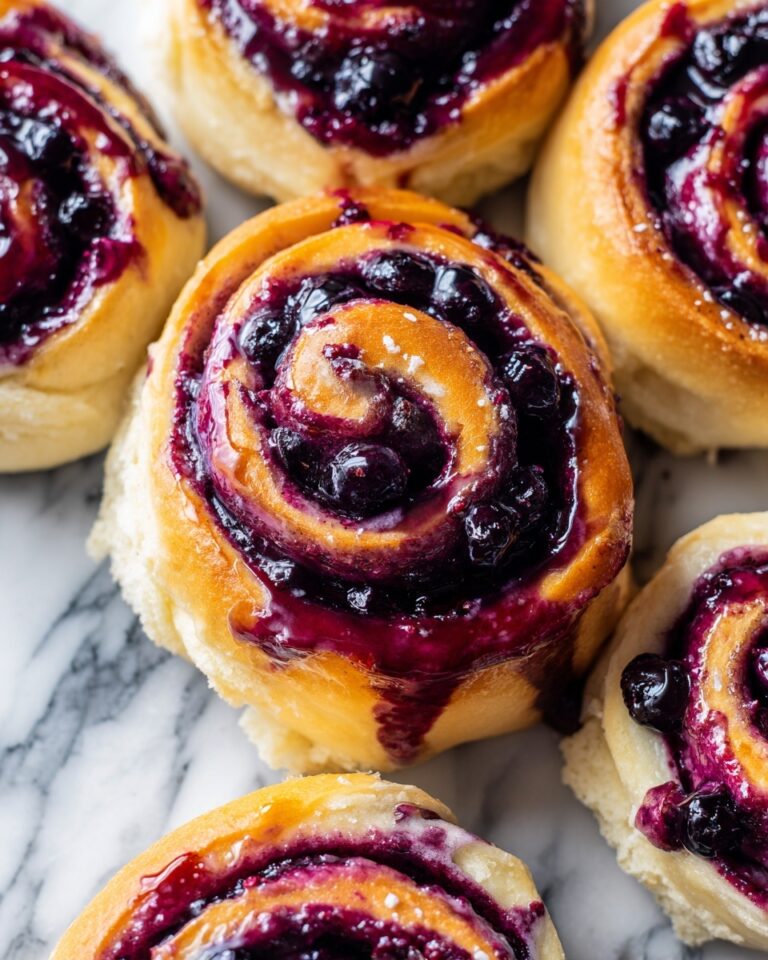 Blueberry Cheesecake Swirl Rolls Recipe