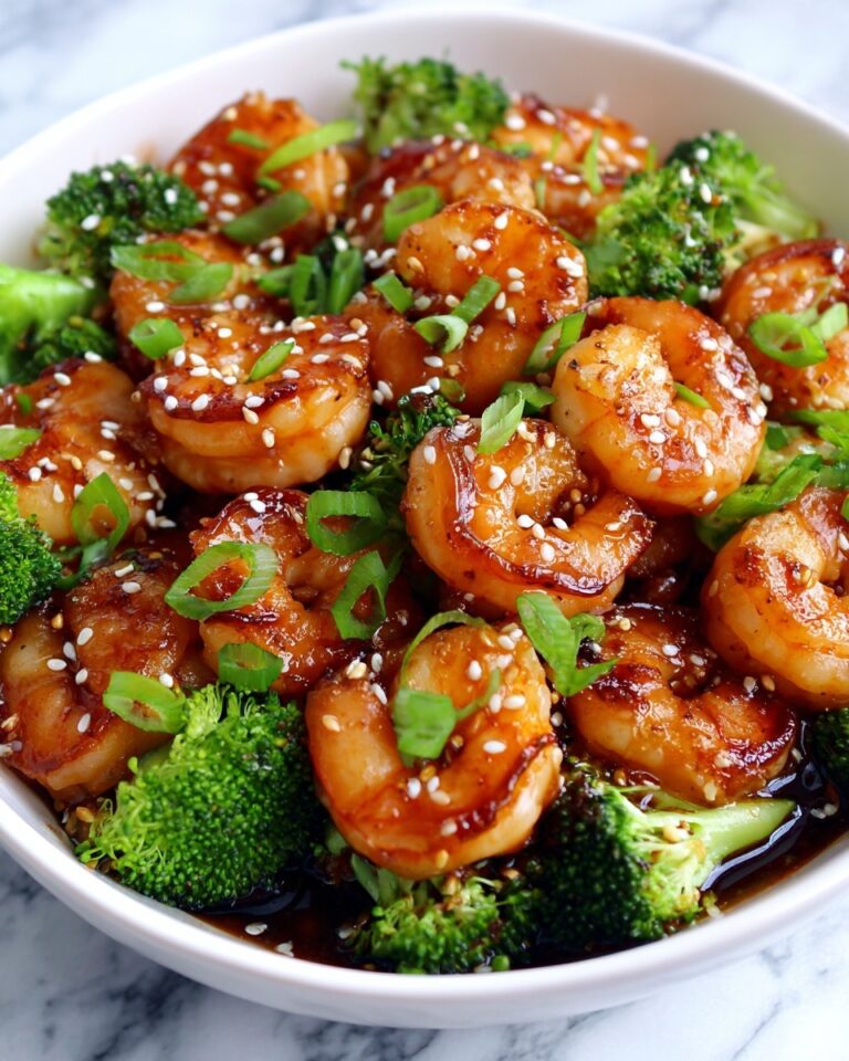 Honey Garlic Shrimp, Sausage & Broccoli Recipe