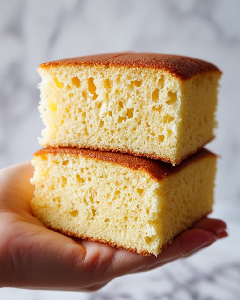 Fluffy Vanilla Sponge Cake Recipe