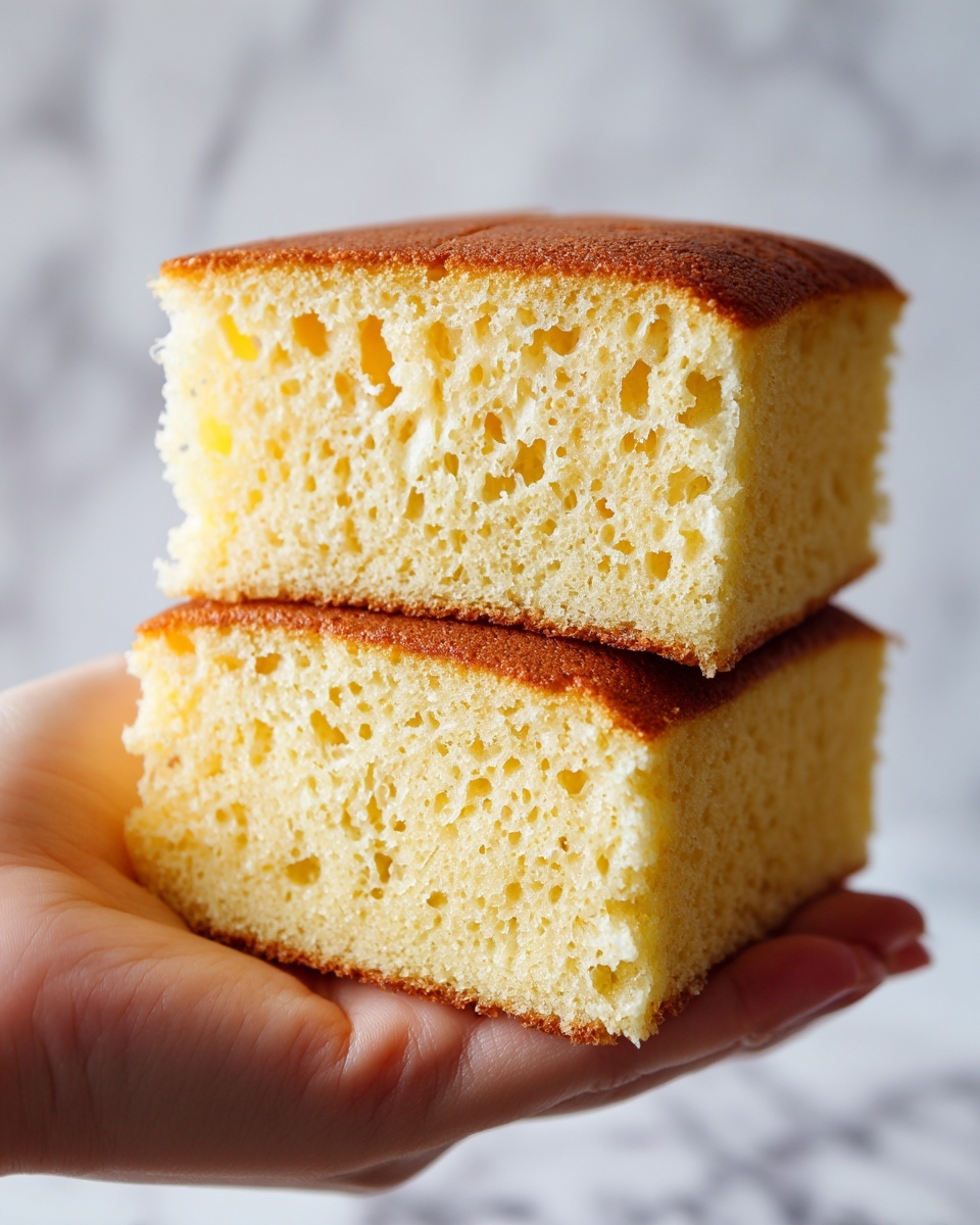 Fluffy Vanilla Sponge Cake Recipe - Recipe Image