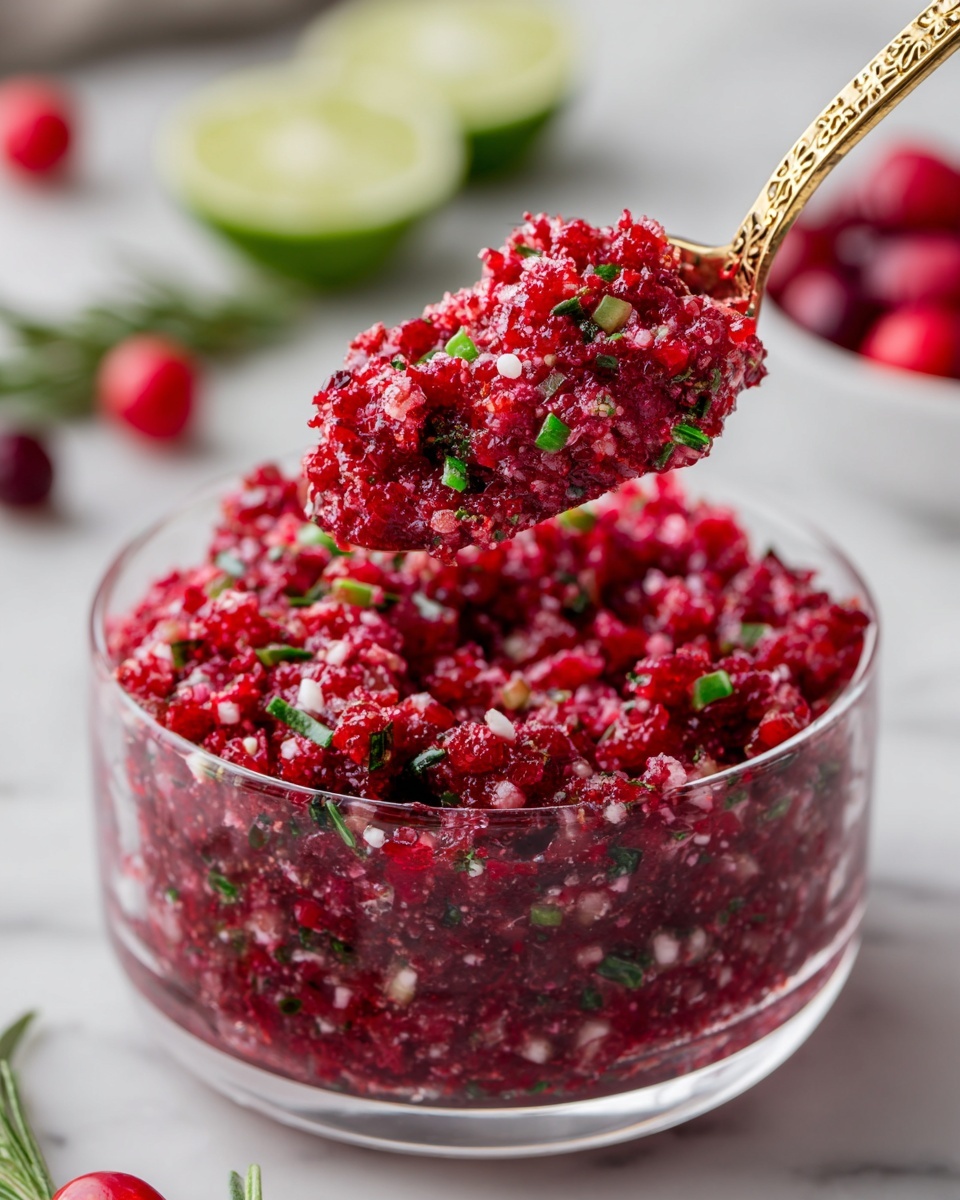 Spicy Cranberry Salsa Recipe - Recipe Image