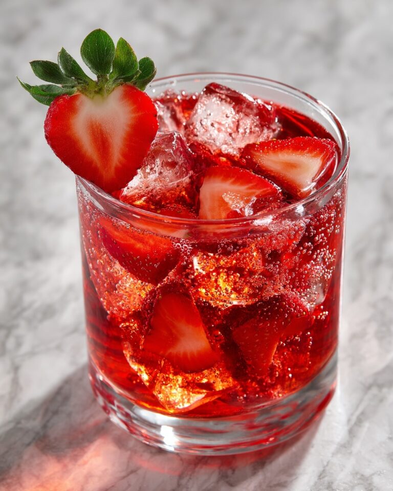 Strawberry Sprite Refreshing Drink Recipe
