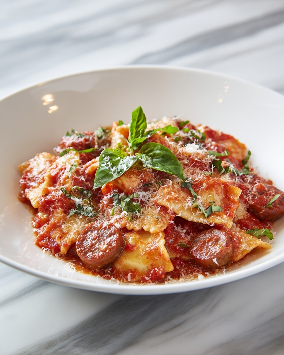 Sausage Nduja Pasta Recipe - Recipe Image