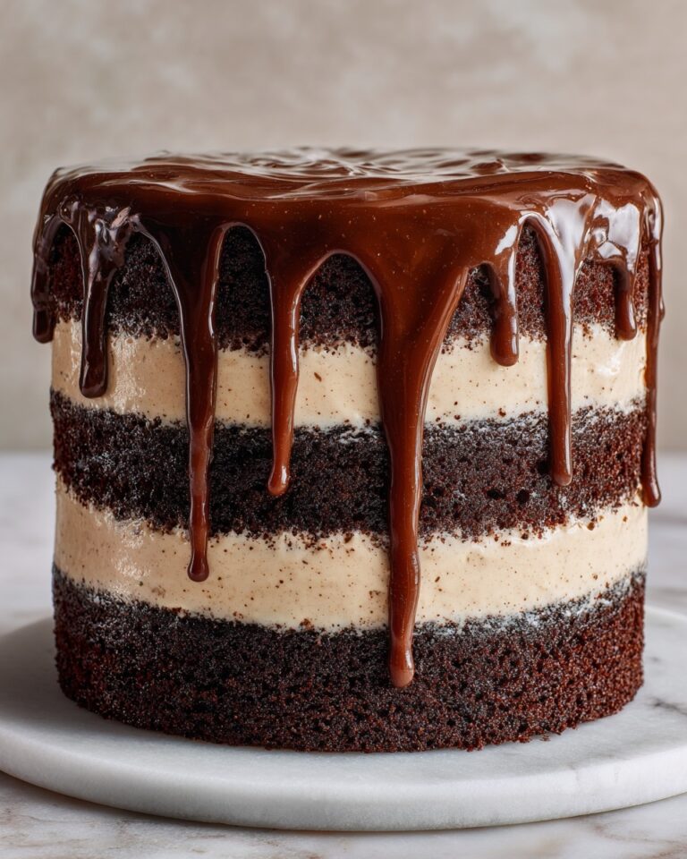 Chocolate Fudge Cake with Salted Caramel Buttercream Recipe