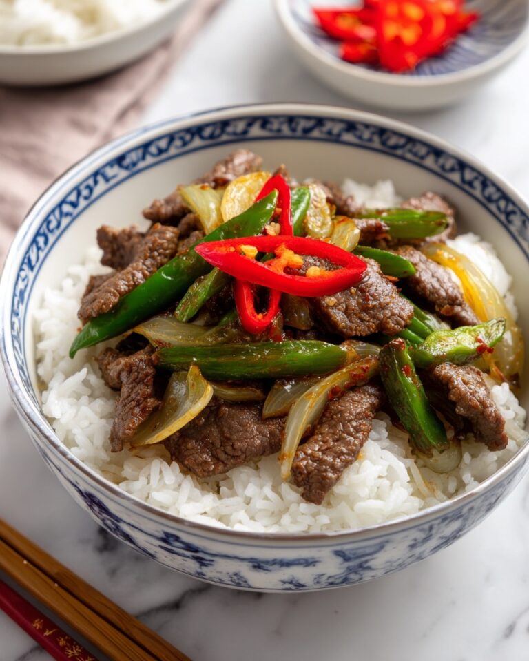 Gyudon (Japanese Beef Rice Bowl) Recipe