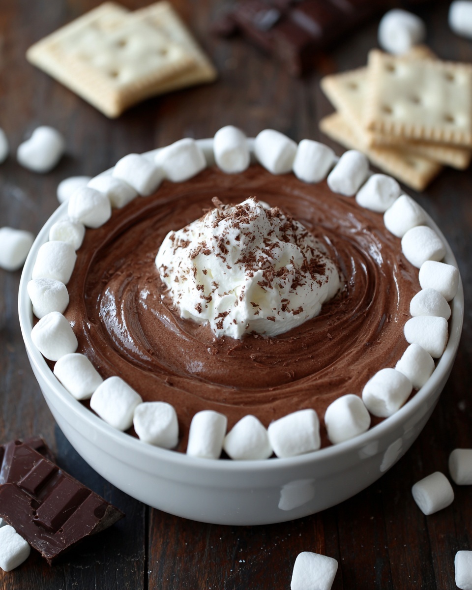 Hot Chocolate Dip Recipe - Recipe Image