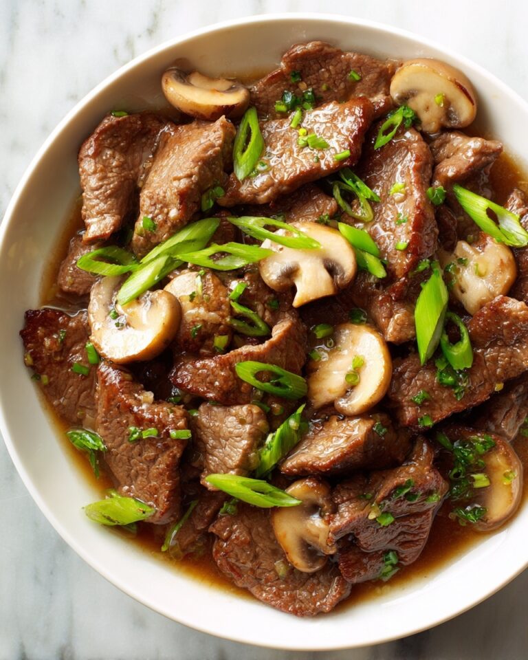 Beef Mushroom Stir Fry Recipe
