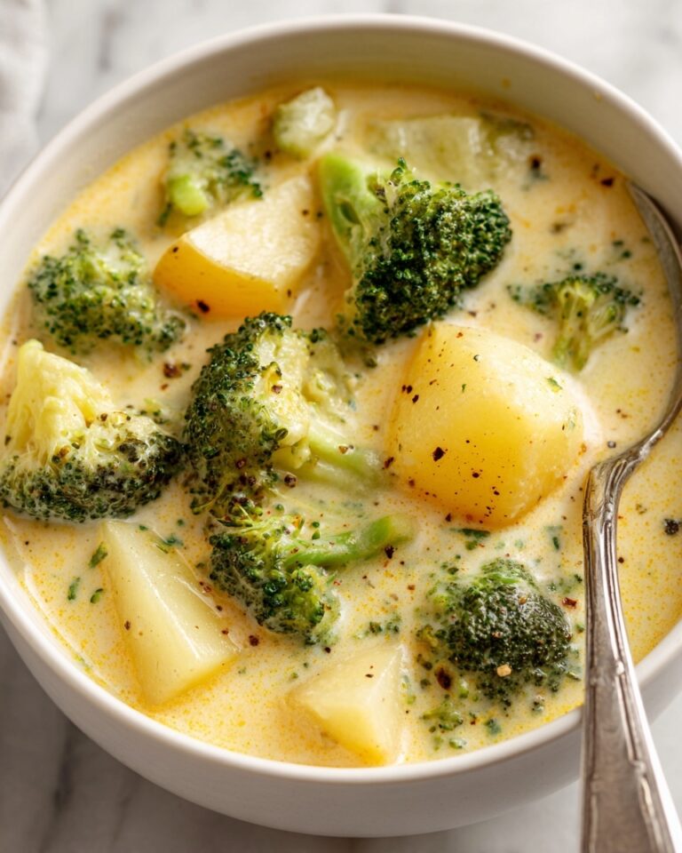 Broccoli Potato Cheese Soup Recipe