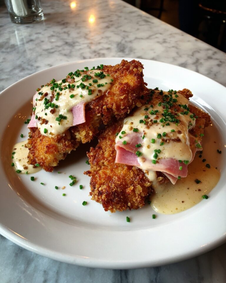 Skillet Chicken Cordon Bleu Recipe