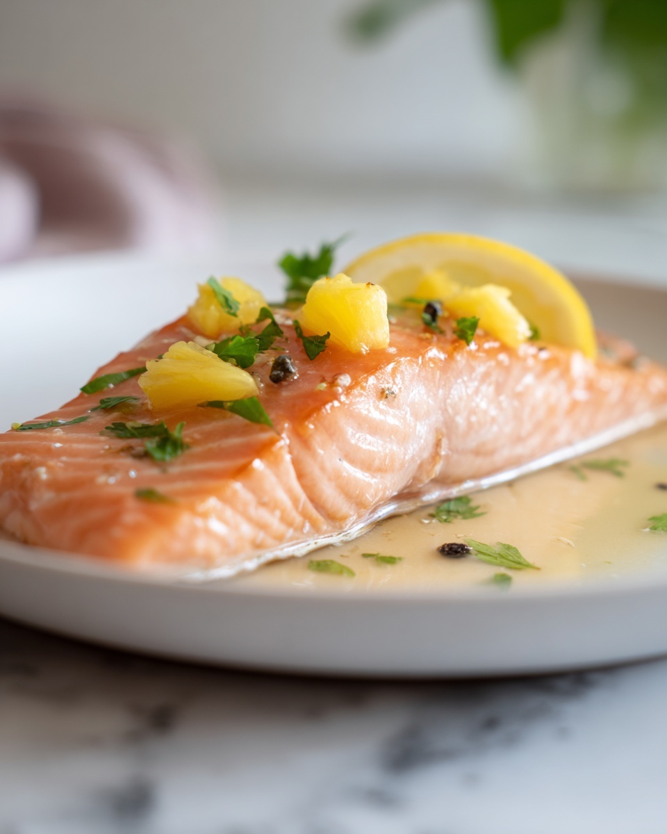 Honey Pineapple Salmon Recipe - Recipe Image