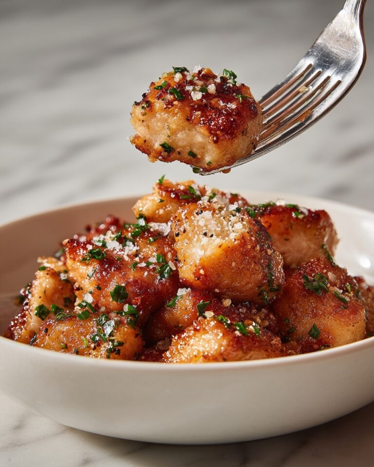 Garlic Butter Chicken Bites Recipe