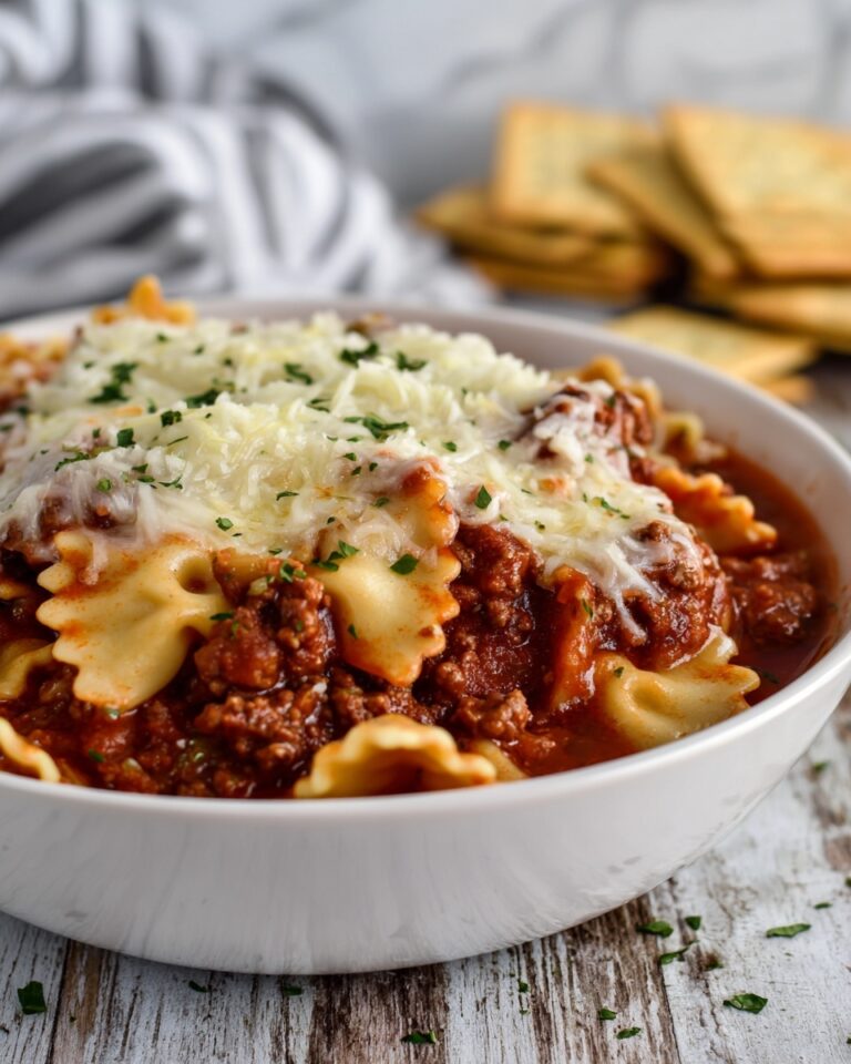 Crock Pot Lasagna Soup Recipe