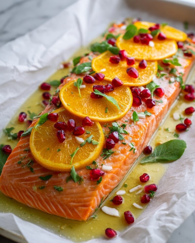 Christmas Baked Salmon Recipe