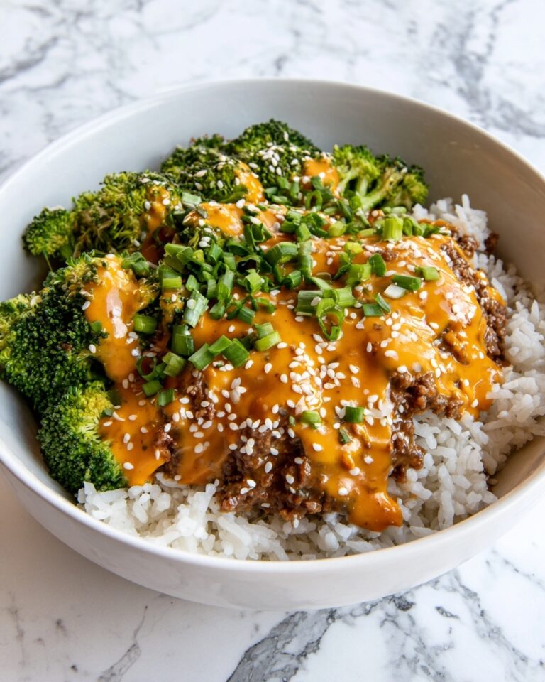 Teriyaki Ground Beef & Broccoli Bowl Recipe