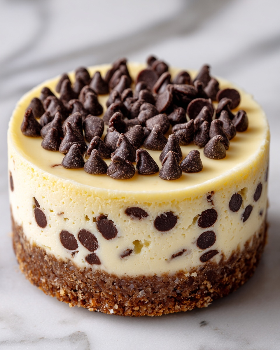 Chocolate Chip Mini Cheesecakes Recipe - Recipe Image
