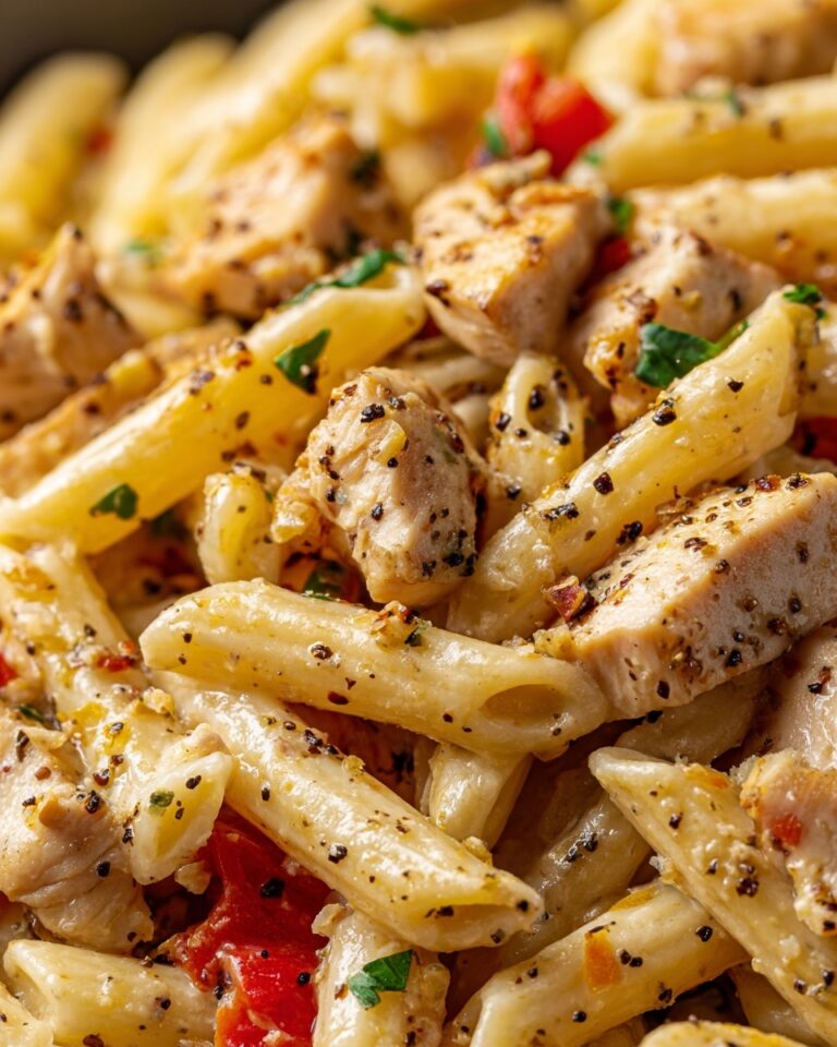 Honey Pepper Chicken Pasta Recipe