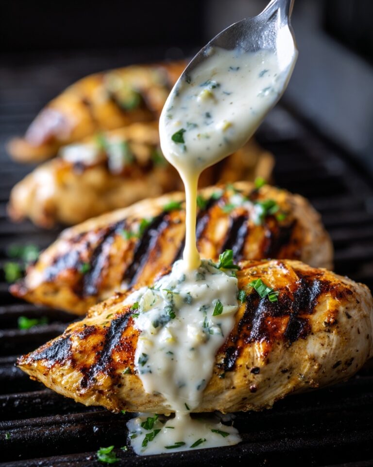 Cajun Grilled Chicken with Alabama White Sauce Recipe