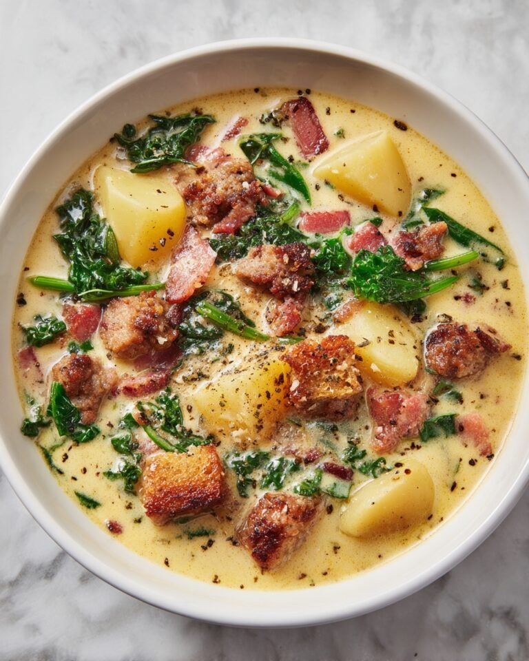 Creamy Italian Sausage and Kale Zuppa Toscana Recipe