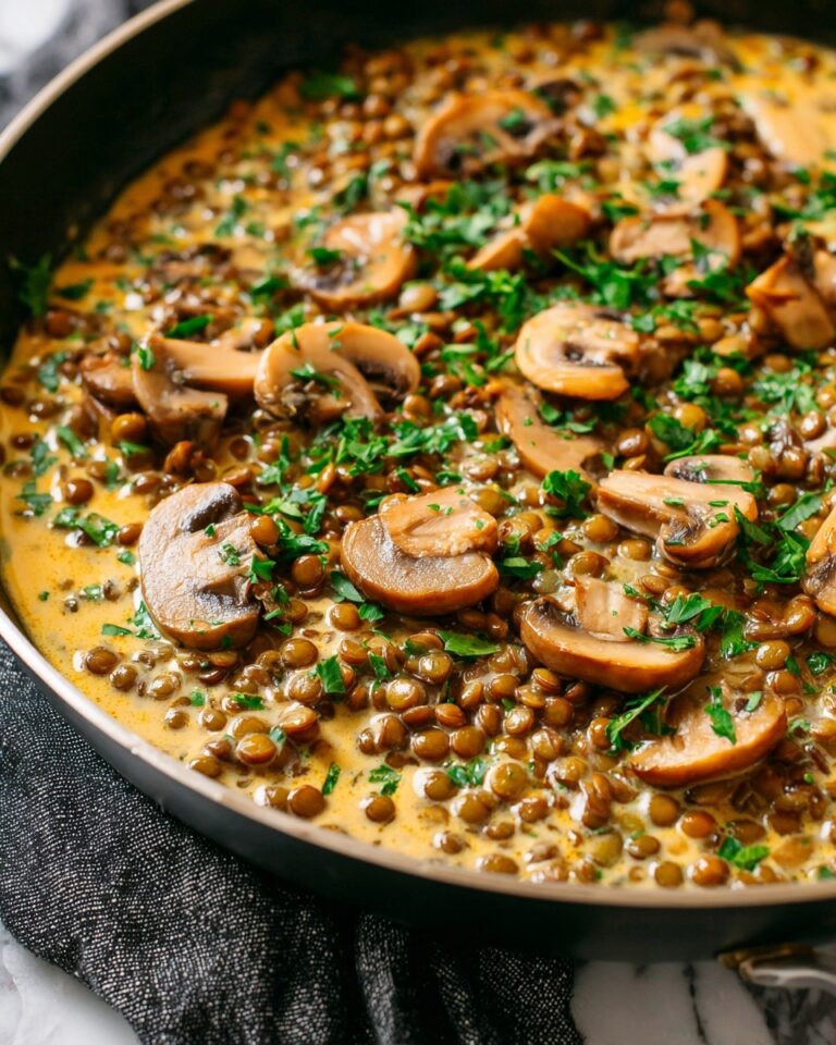Lentil Mushroom Stroganoff: A Hearty Vegetarian Delight Recipe