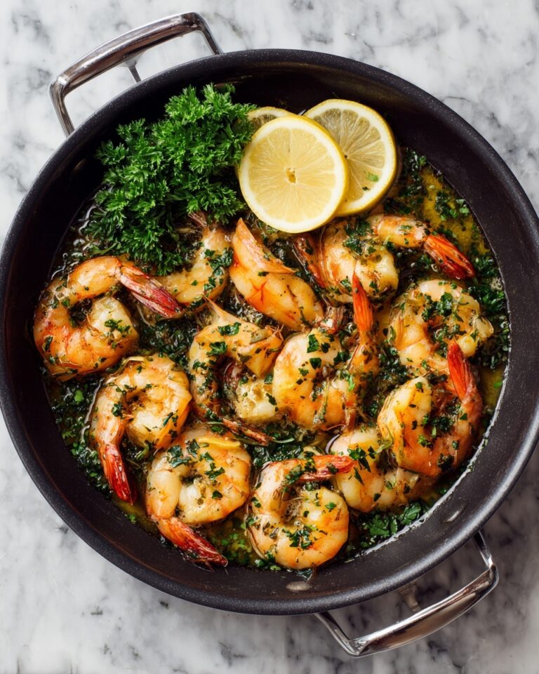 Spicy Lemon Garlic Shrimp Recipe