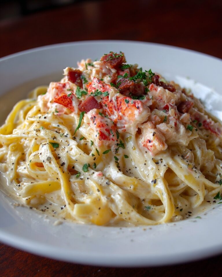 Creamy Tuscan Lobster Pasta Recipe