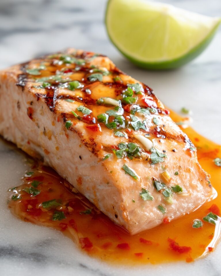 Cilantro Lime Honey Garlic Salmon Baked in Foil Recipe