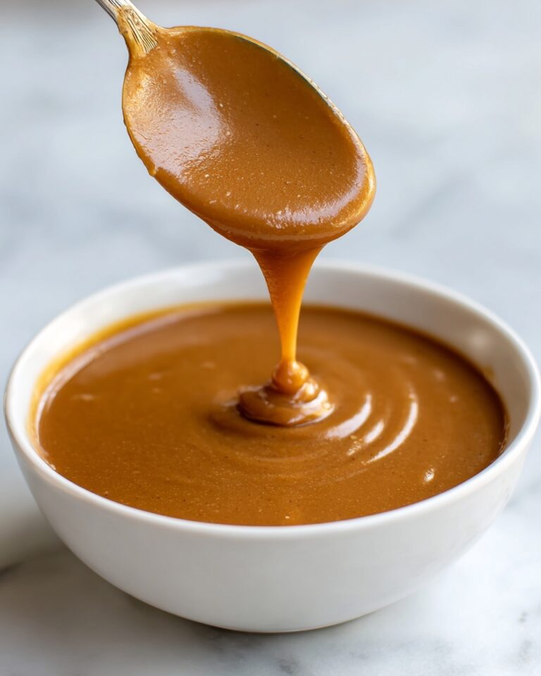 Creamy Peanut Butter Sauce Recipe