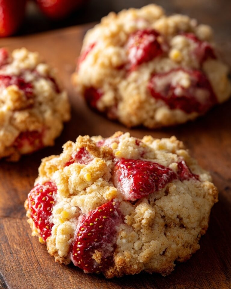 Strawberry Delight Crunch Cookies Recipe